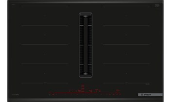 Bosch PXX890D51E Serie 8, Kochfeld mit Dunstabzug (Induktion), 80 cm, Mit Rahmen aufliegend