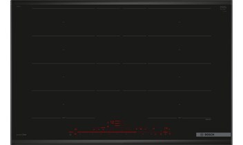 Bosch PXY890DV1E Serie 8, Induktionskochfeld, 80 cm, Schwarz, Mit Rahmen aufliegend