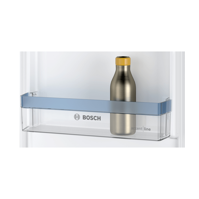 Bosch KIV87SFE0 Serie 4, Einbau-Kühl-Gefrier-Kombination mit Gefrierbereich unten, 177.2 x 54.1 cm, Flachscharnier