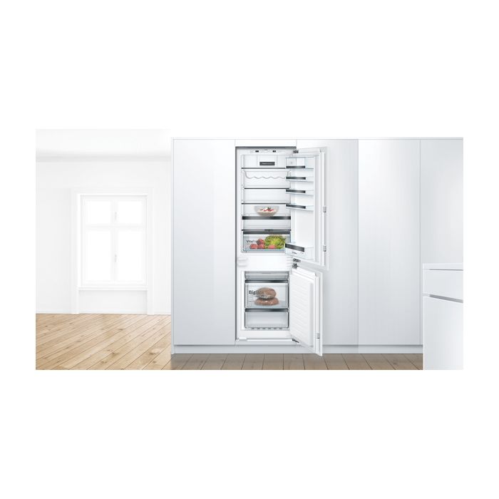 BOSCH Serie 6, Einbau-Kühl-Gefrier-Kombination mit Gefrierbereich