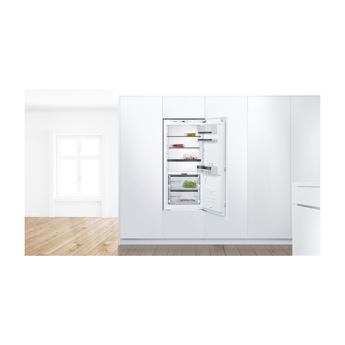 Bosch KIF41SDE1 Serie 8, Einbau-Kühlschrank, 122.5 x 56 cm, Flachscharnier mit Softeinzug