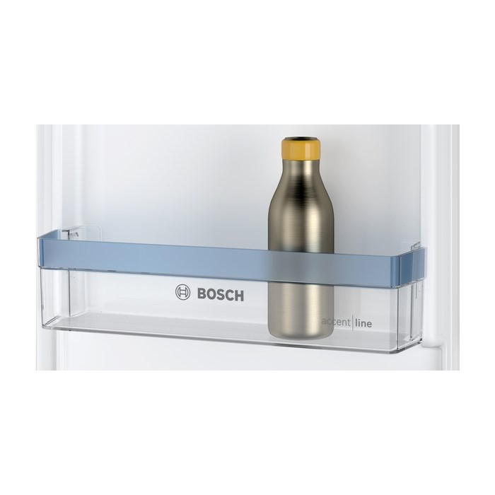 Bosch KIN86SFE0 Serie 4, Einbau-Kühl-Gefrier-Kombination mit Gefrierbereich unten, 177.2 x 54.1 cm, Flachscharnier