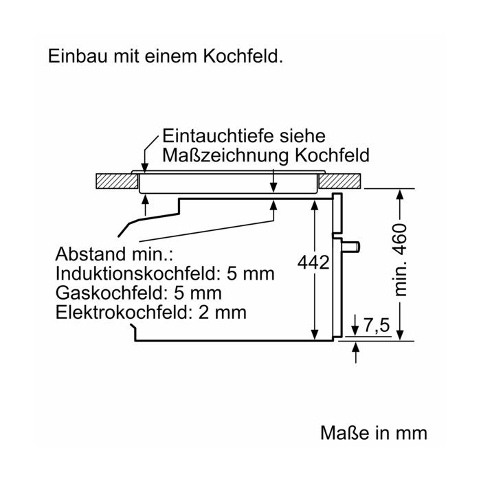 Bosch CMG978NB1 Serie 8, Einbau-Kompaktbackofen mit Mikrowellenfunktion, 60 x 45 cm, Schwarz